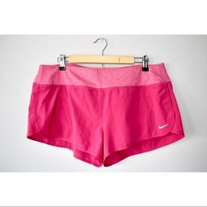 Nike | Dri-Fit Rival pink running shorts, size XL